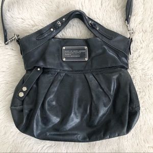 Marc by Marc Jacobs Black Leather Crossbody Bag Purse